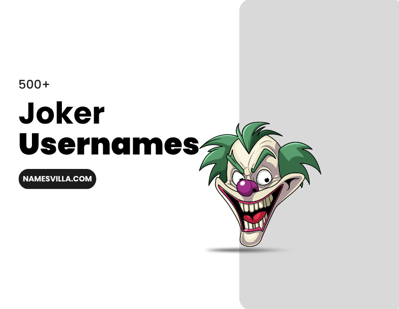 Joker Usernames