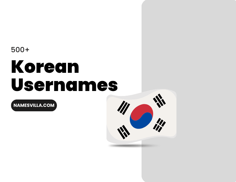 Korean Usernames