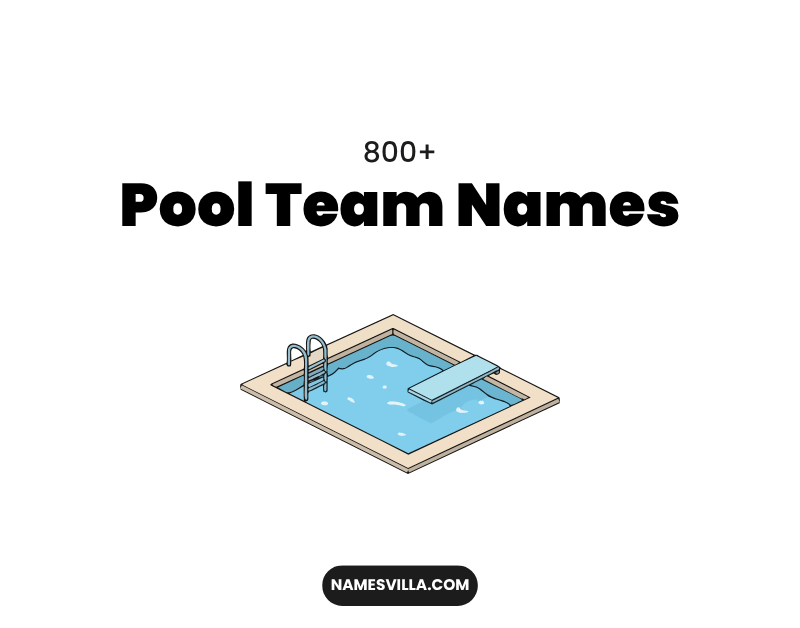 Random Pool Names 800+ Cool and Unique Pool Team Names - NamesVilla