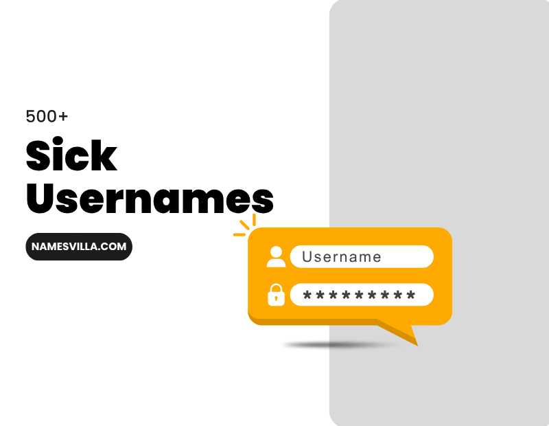 Sick Usernames