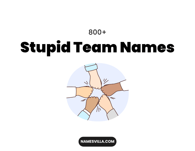 Stupid Team Names