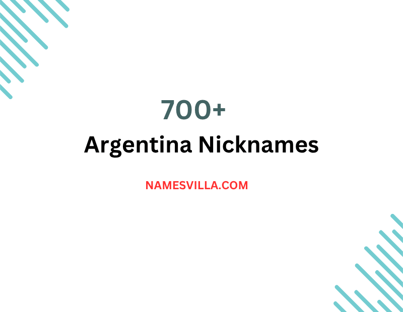 Argentina Nicknames