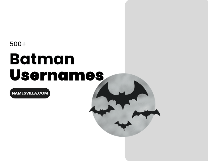Batman Usernames