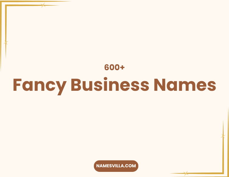 Fancy Business Names