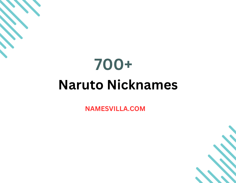 Naruto Nicknames