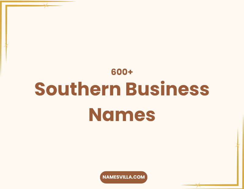Southern Business Names