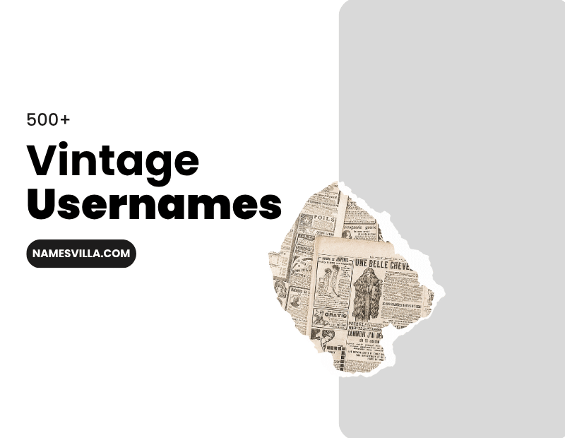 Vintage Usernames