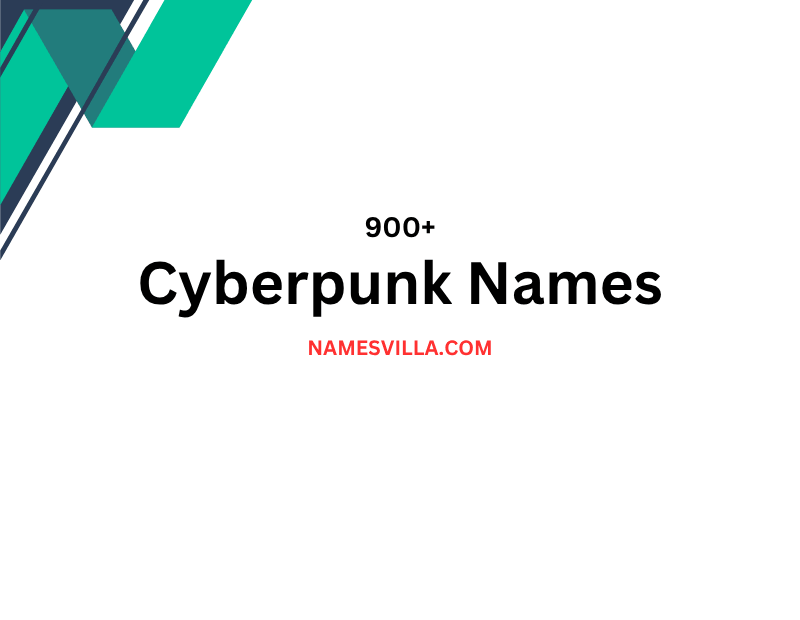Cyberpunk Names