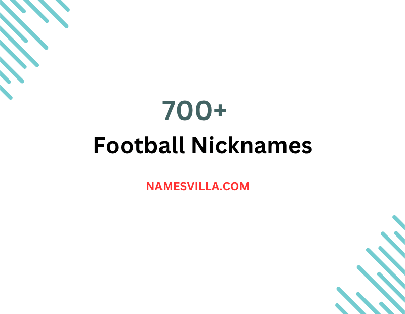 Football Nicknames