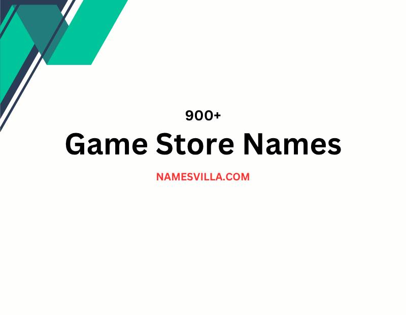 Game Store Names
