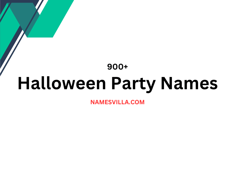 Halloween Party Names