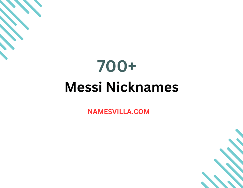 Messi Nicknames