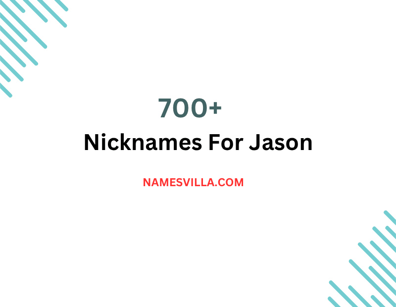 Nicknames for Jason