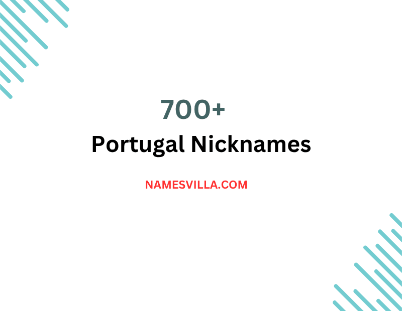 Portugal Nicknames