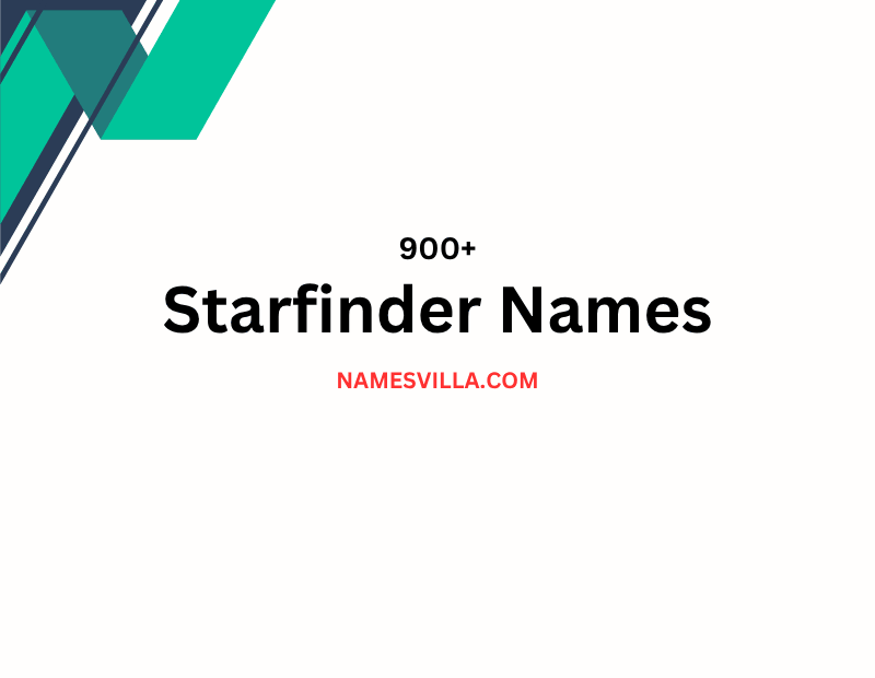 Starfinder Names