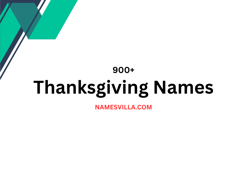 Thanksgiving Names