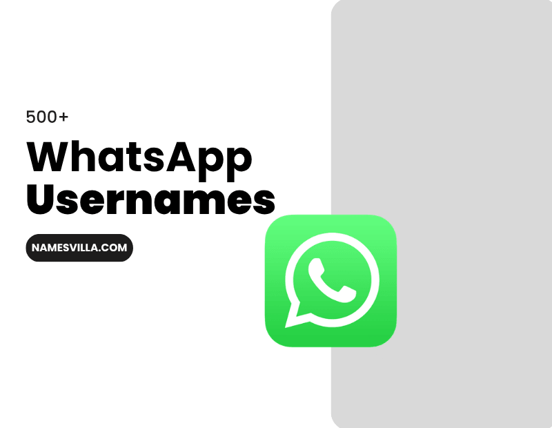 WhatsApp Usernames
