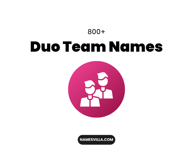 Duo Team Names