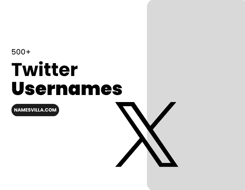 Twitter Usernames